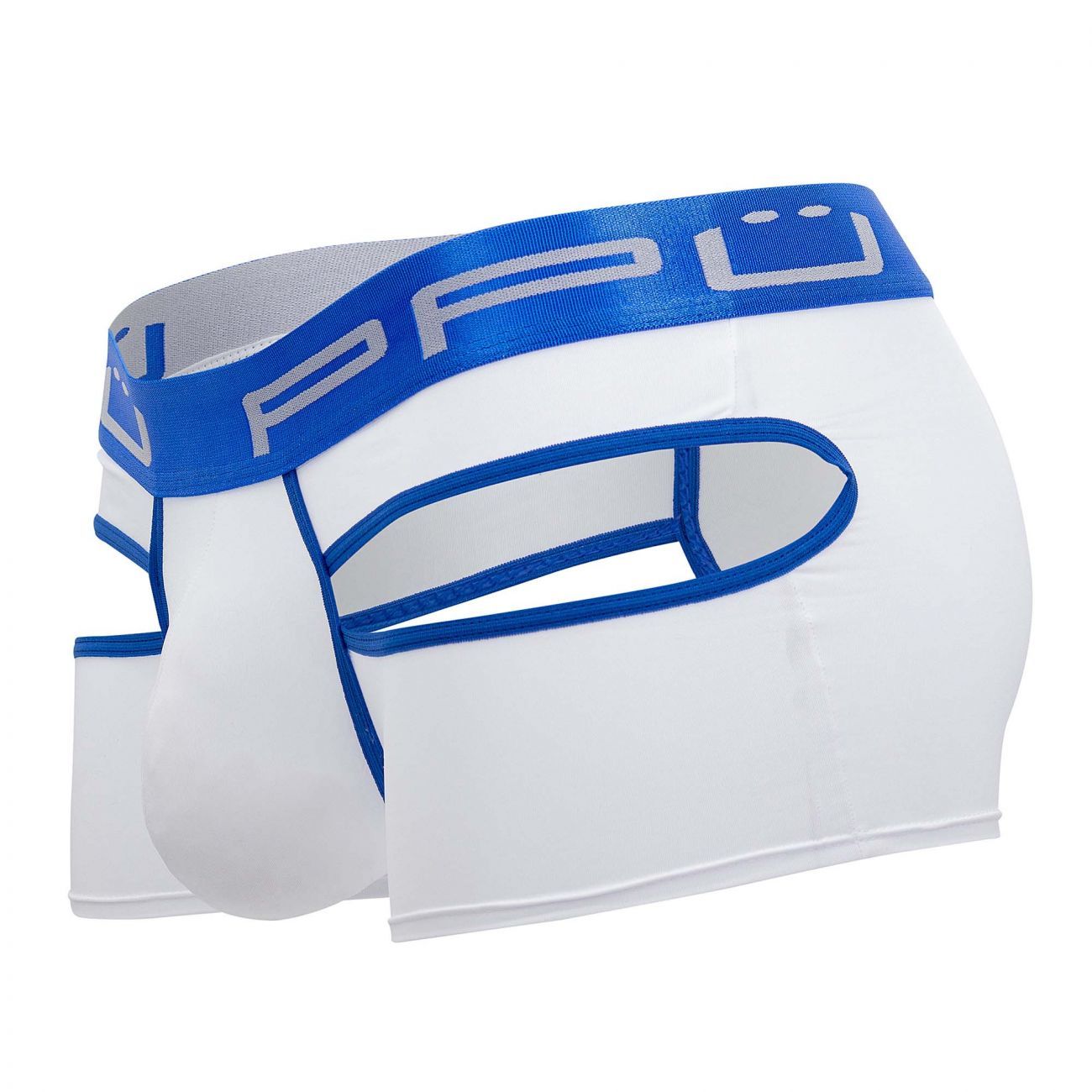 PPU 2104 Open Back Trunks White