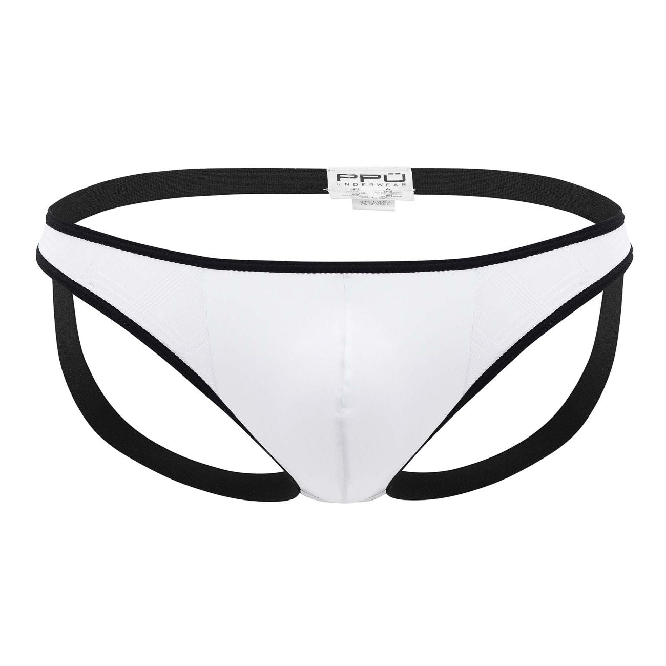PPU 2309 Microfiber Jockstrap White