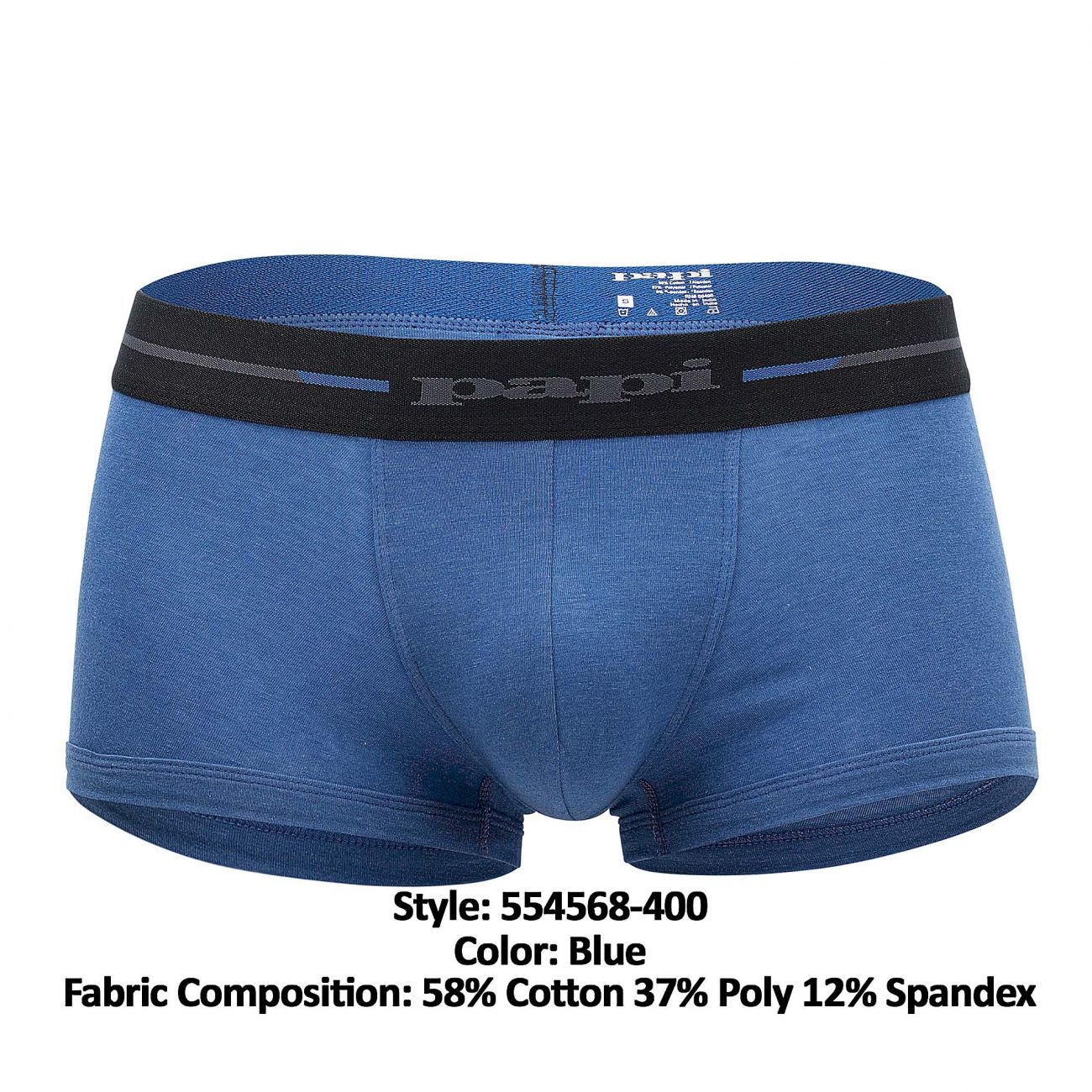 Papi 554568-400 Feel It Brazilian Trunks Blue