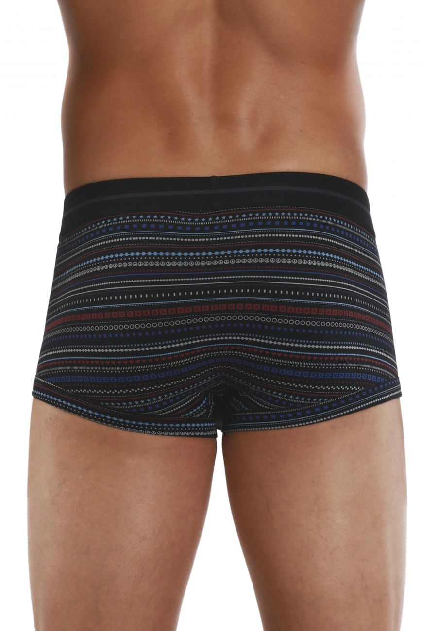 Papi 554569-968 Pencil Stripes Brazilian Trunks Black Blue