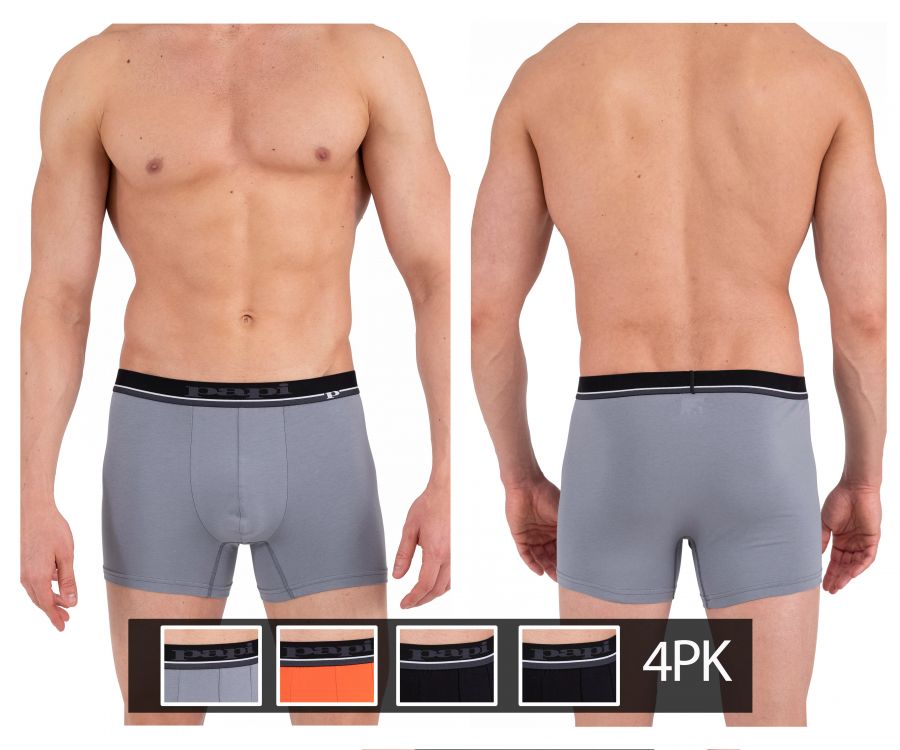 Papi 990002-906 4PK Boxer Briefs