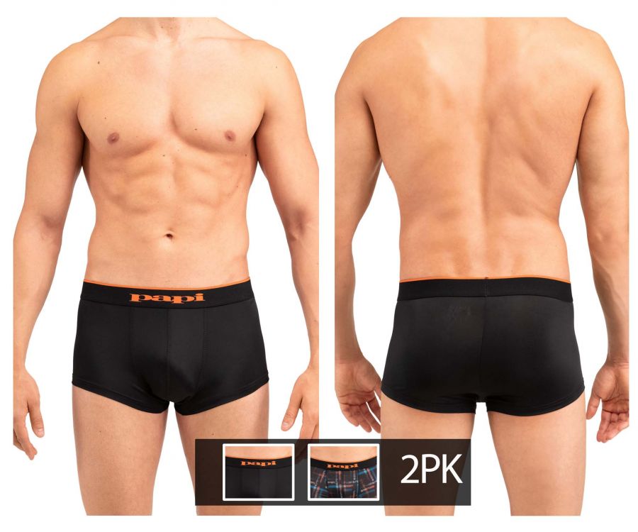 Papi MPA002 2PK Brazilian Trunks