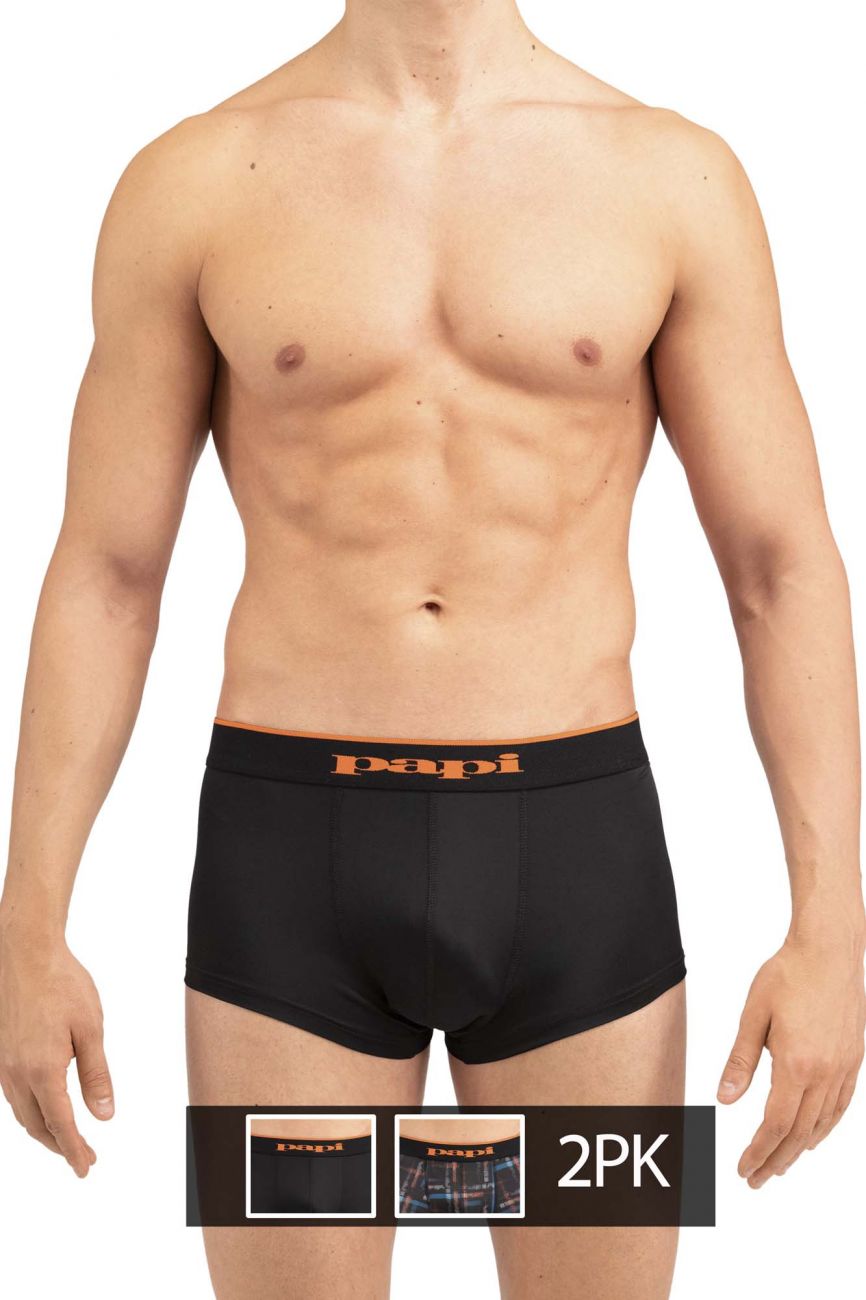 Papi MPA002 2PK Brazilian Trunks
