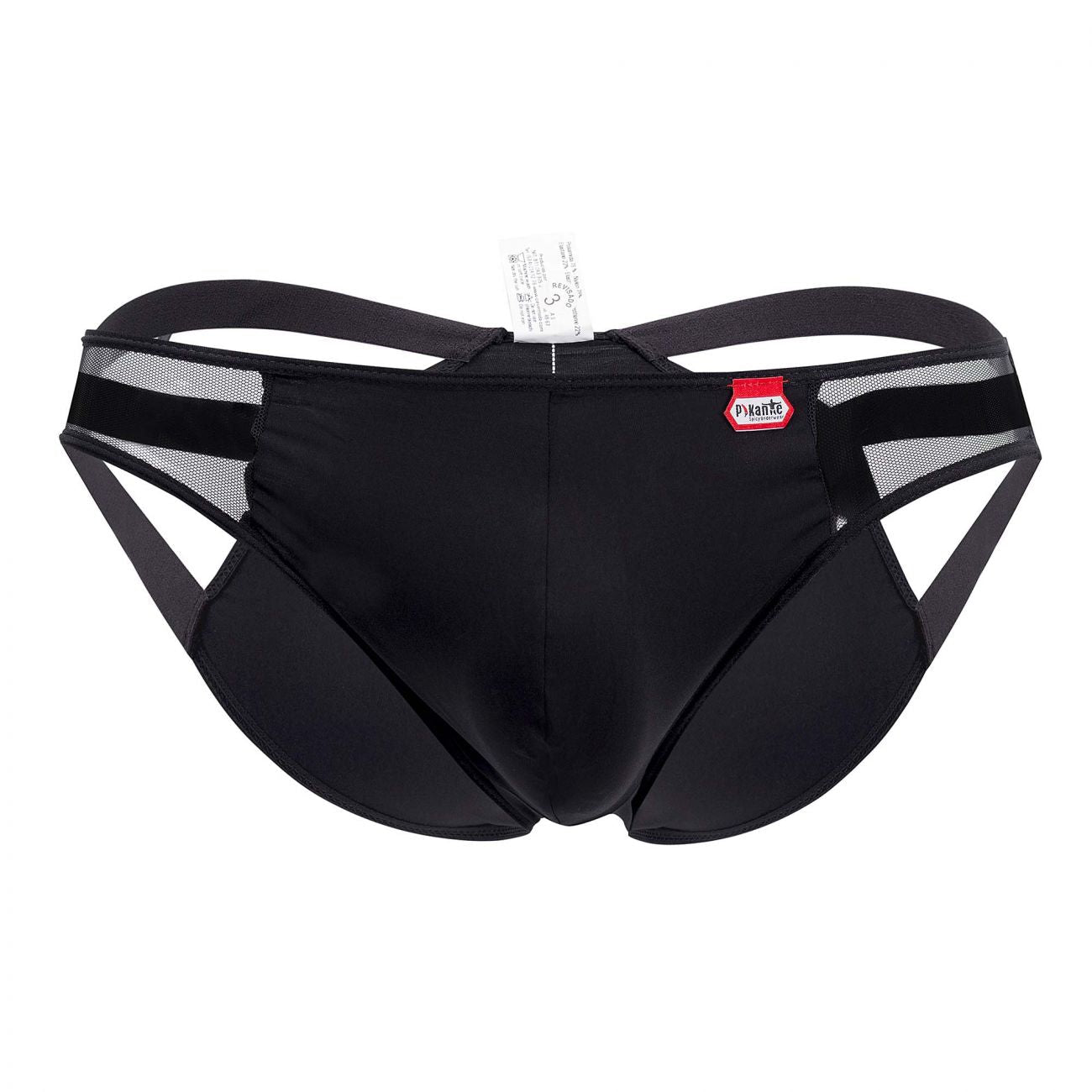 Pikante 0218 Attraction Ruched Briefs Black