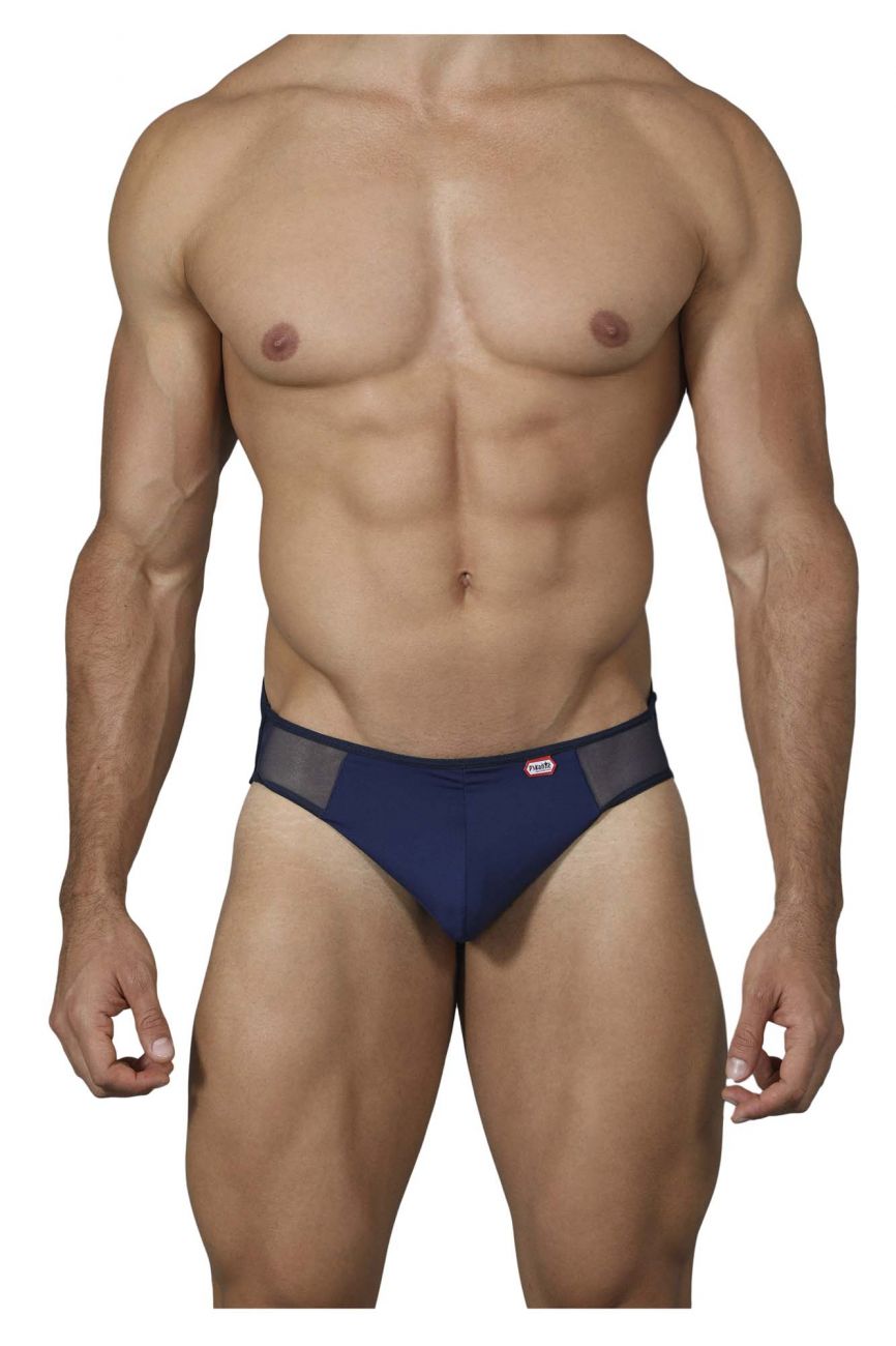 Pikante 0218 Attraction Ruched Briefs Dark Blue
