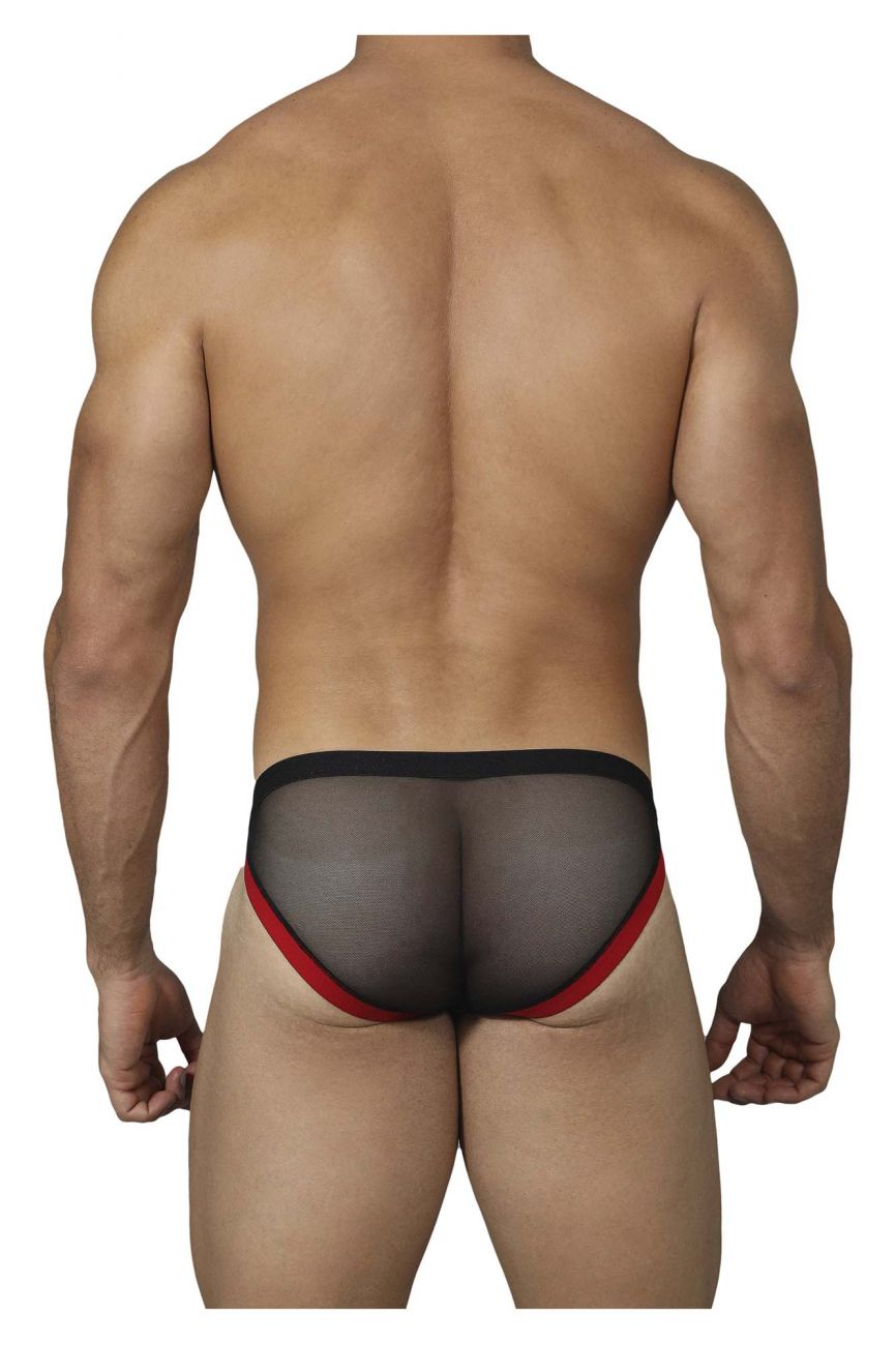 Pikante 0219 Explorers Mesh Bikini Red & Black
