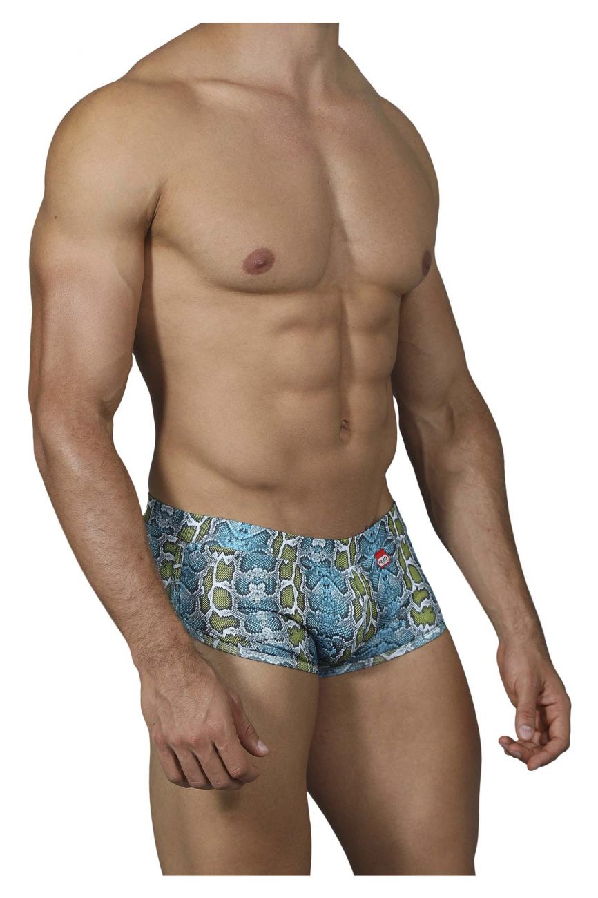 Pikante 0230 Chekke Printed Trunks Blue