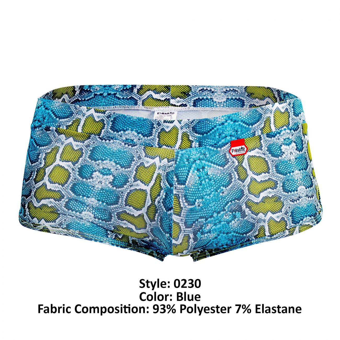 Pikante 0230 Chekke Printed Trunks Blue