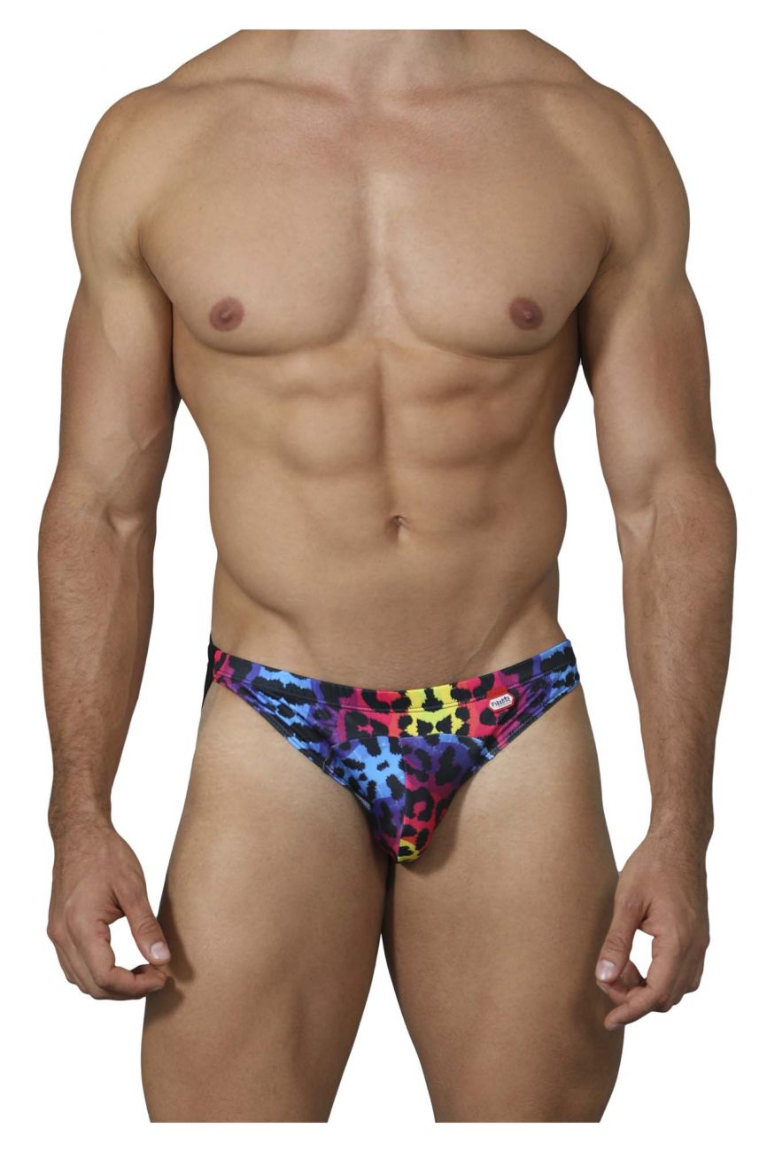 Pikante 0233 Compatibility Printed Jockstrap Black Mulit Coloured