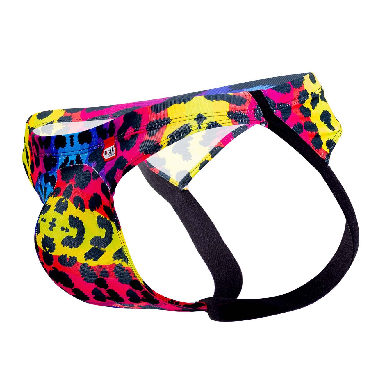 Pikante 0233 Compatibility Printed Jockstrap Black Mulit Coloured