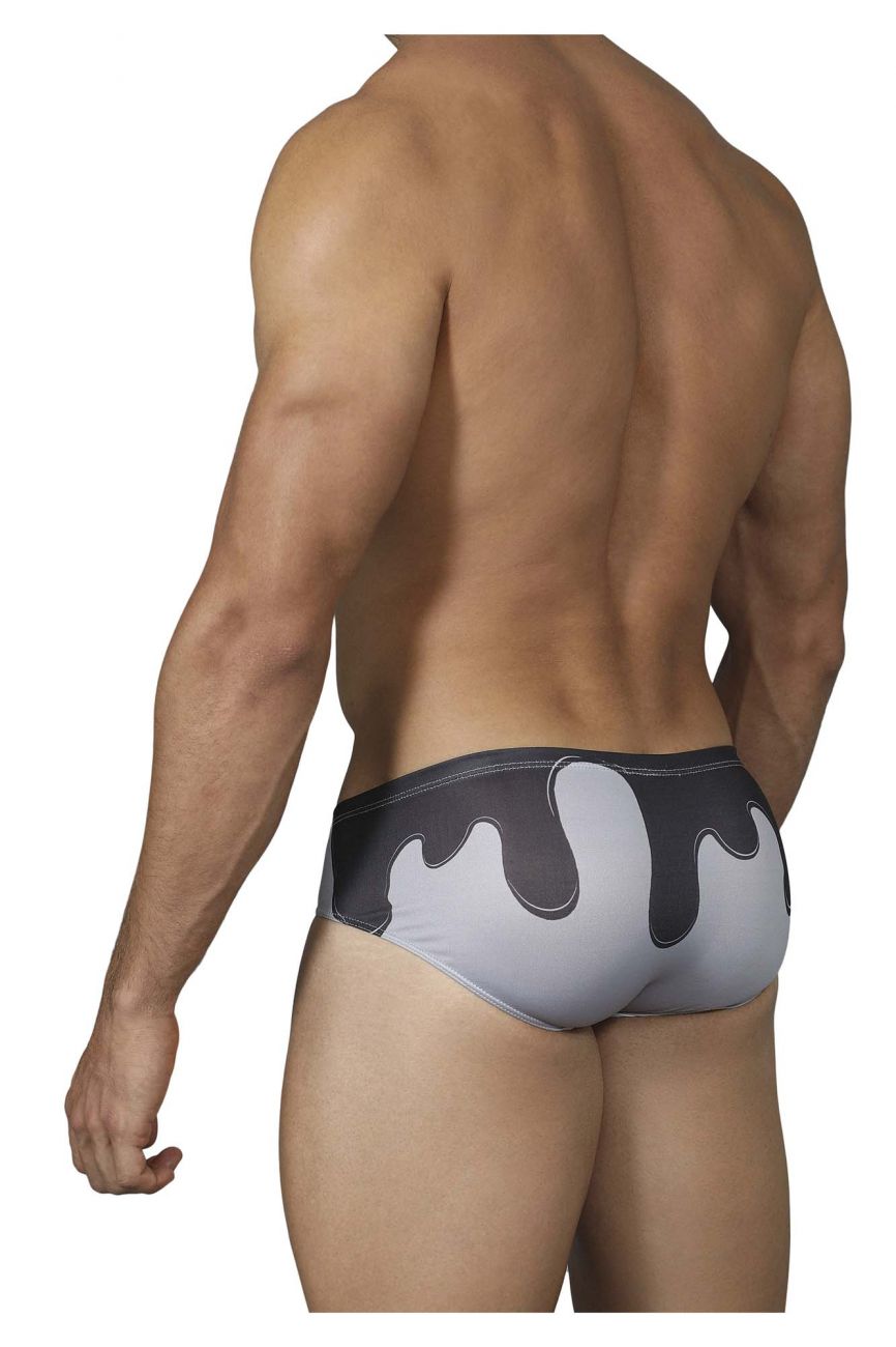 Pikante 0235 Buddies Printed Briefs Gray