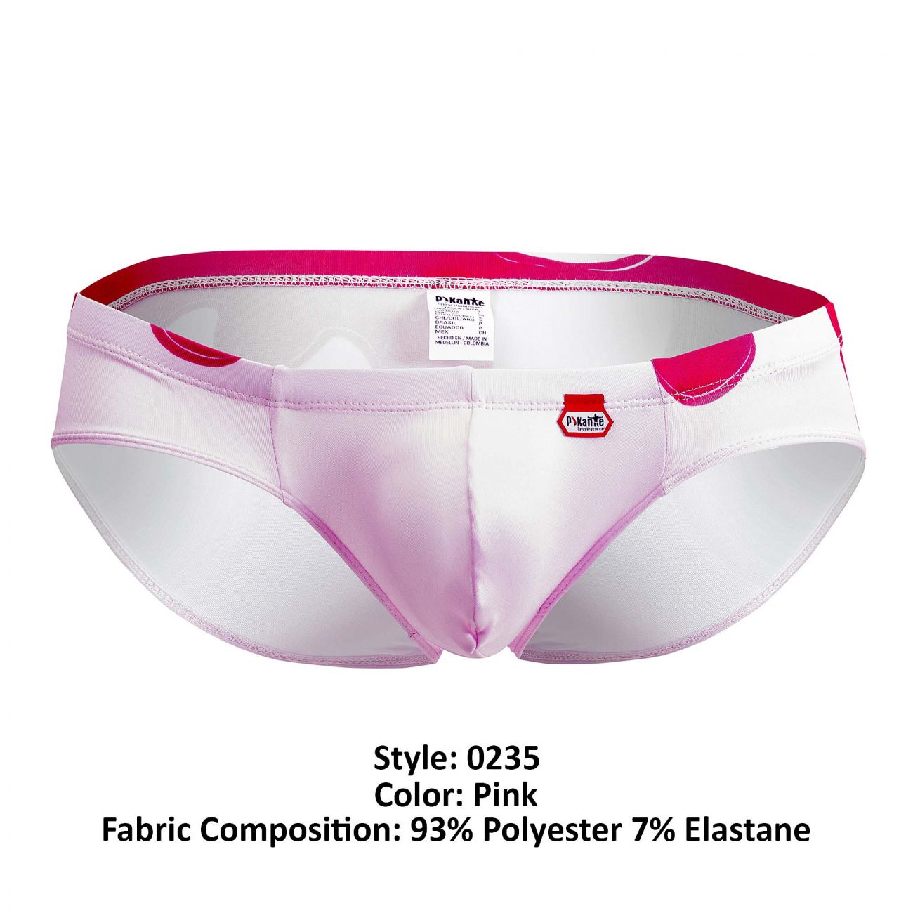 Pikante 0235 Buddies Printed Briefs Pink