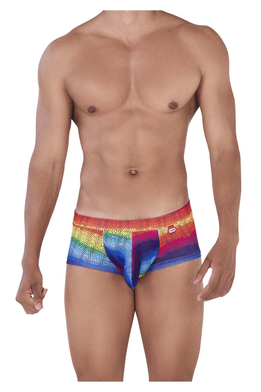 Pikante 0326 Seductive Cock Sock Trunks Red Multi