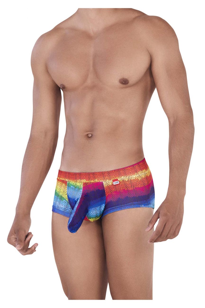 Pikante 0326 Seductive Cock Sock Trunks Red Multi