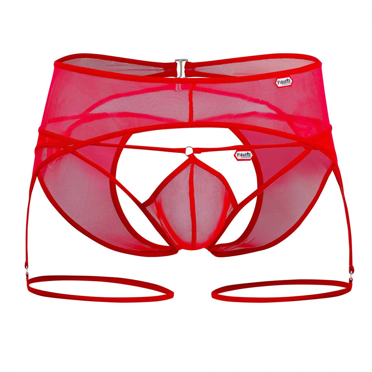 Pikante 0332 Attila Garter Jockstrap Red
