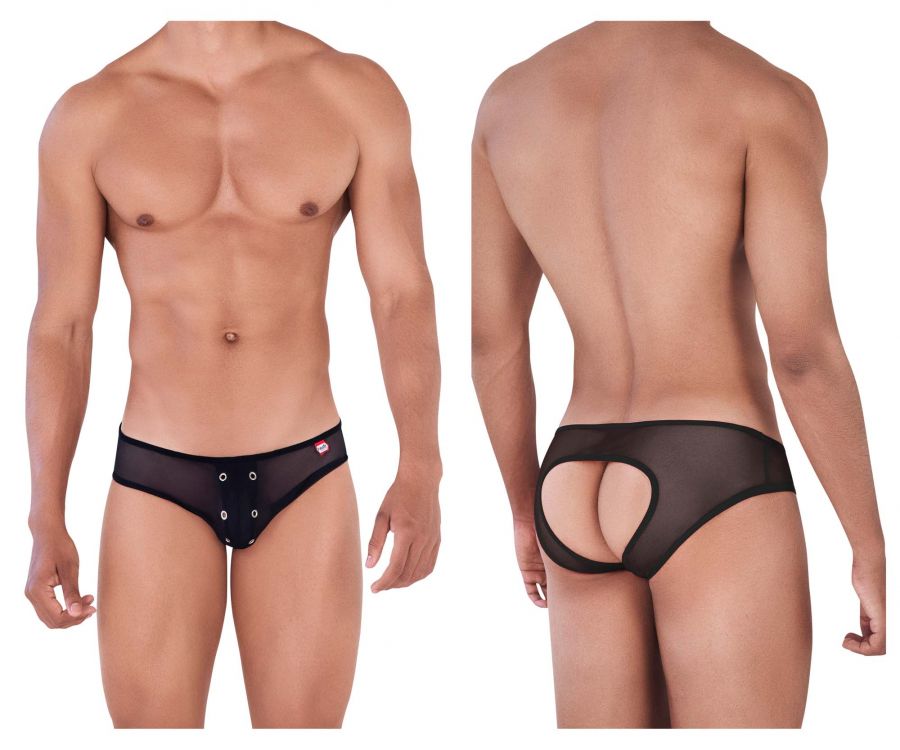Pikante 0341 Wallace Jockstrap Briefs Black