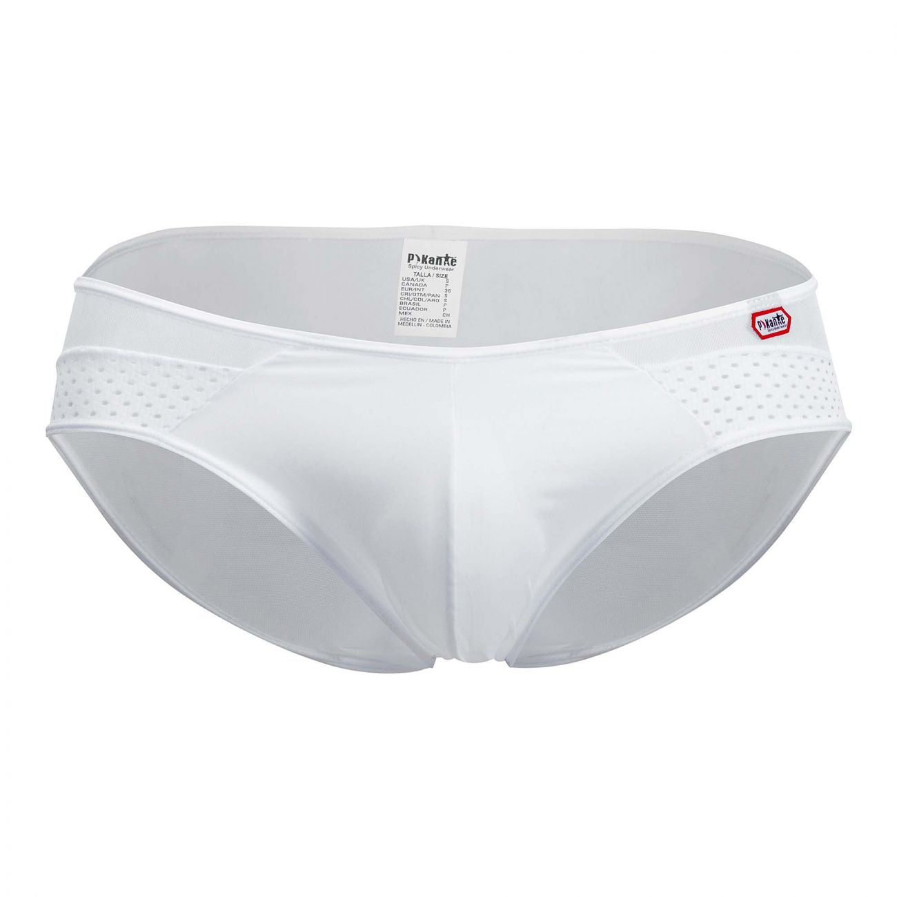 Pikante 0342 Leonidas Mesh Briefs White
