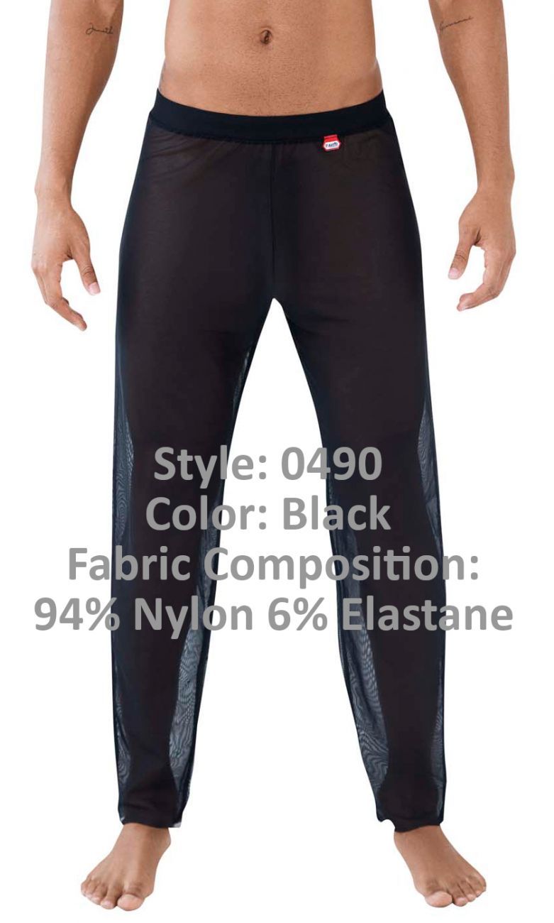 Pikante 0490 You Mesh Pants Black