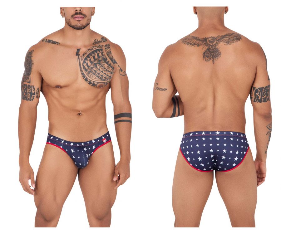 Pikante 0826 Star Briefs Dark Blue