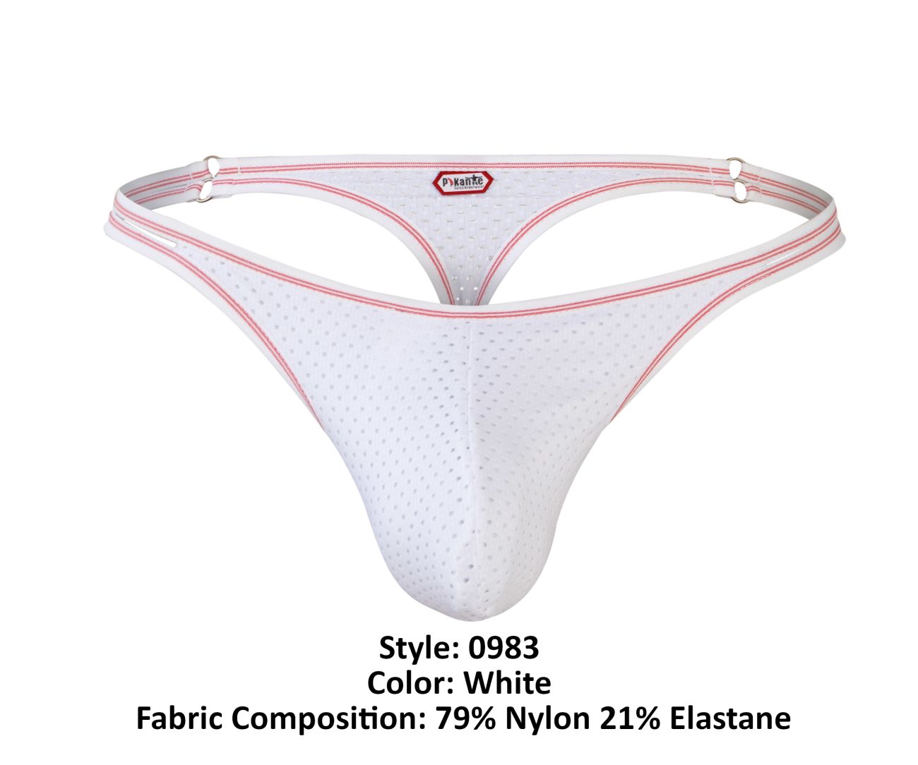 Pikante 0983 Novo Thongs White