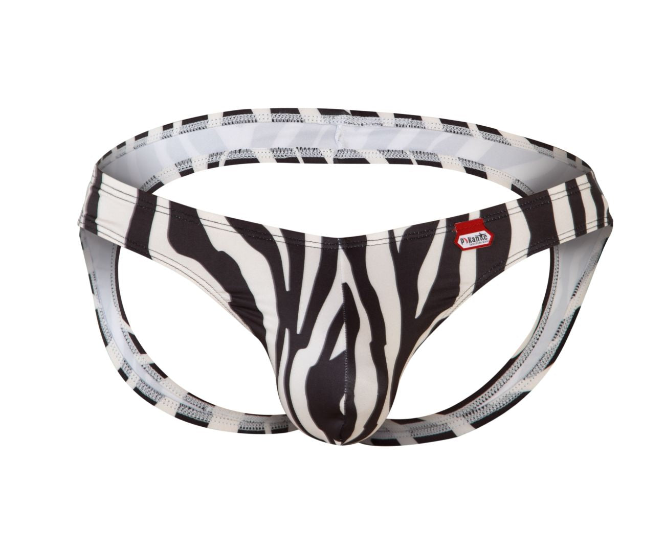 Pikante 0992 Yuba Jockstrap Beige Zebra