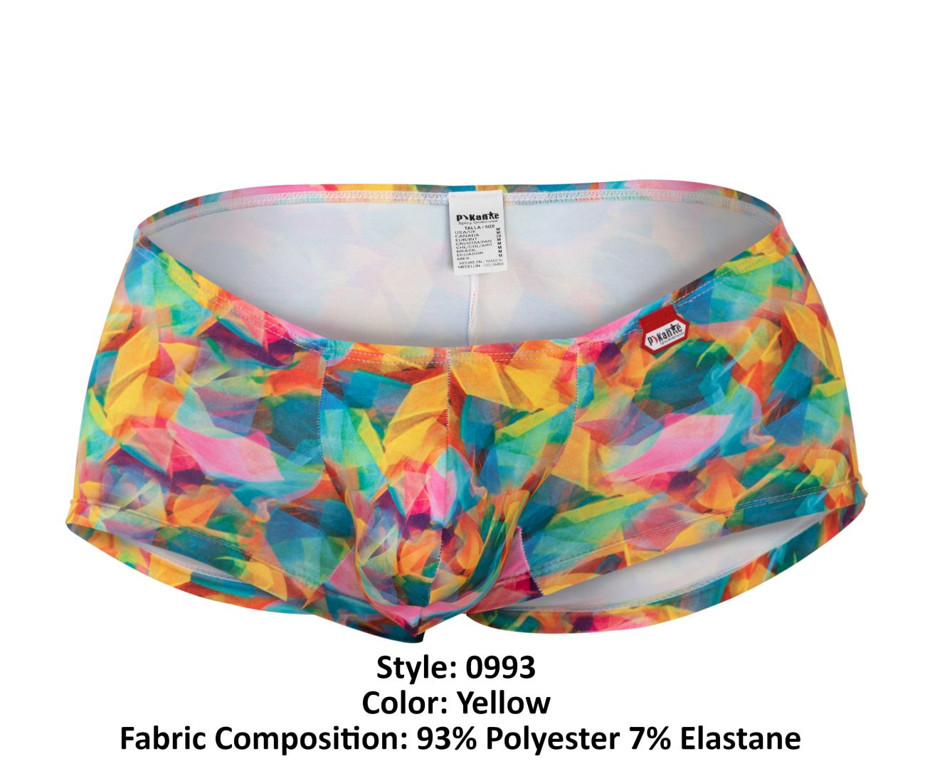 Pikante 0993 Suban Trunks Multi Coloured Yellow