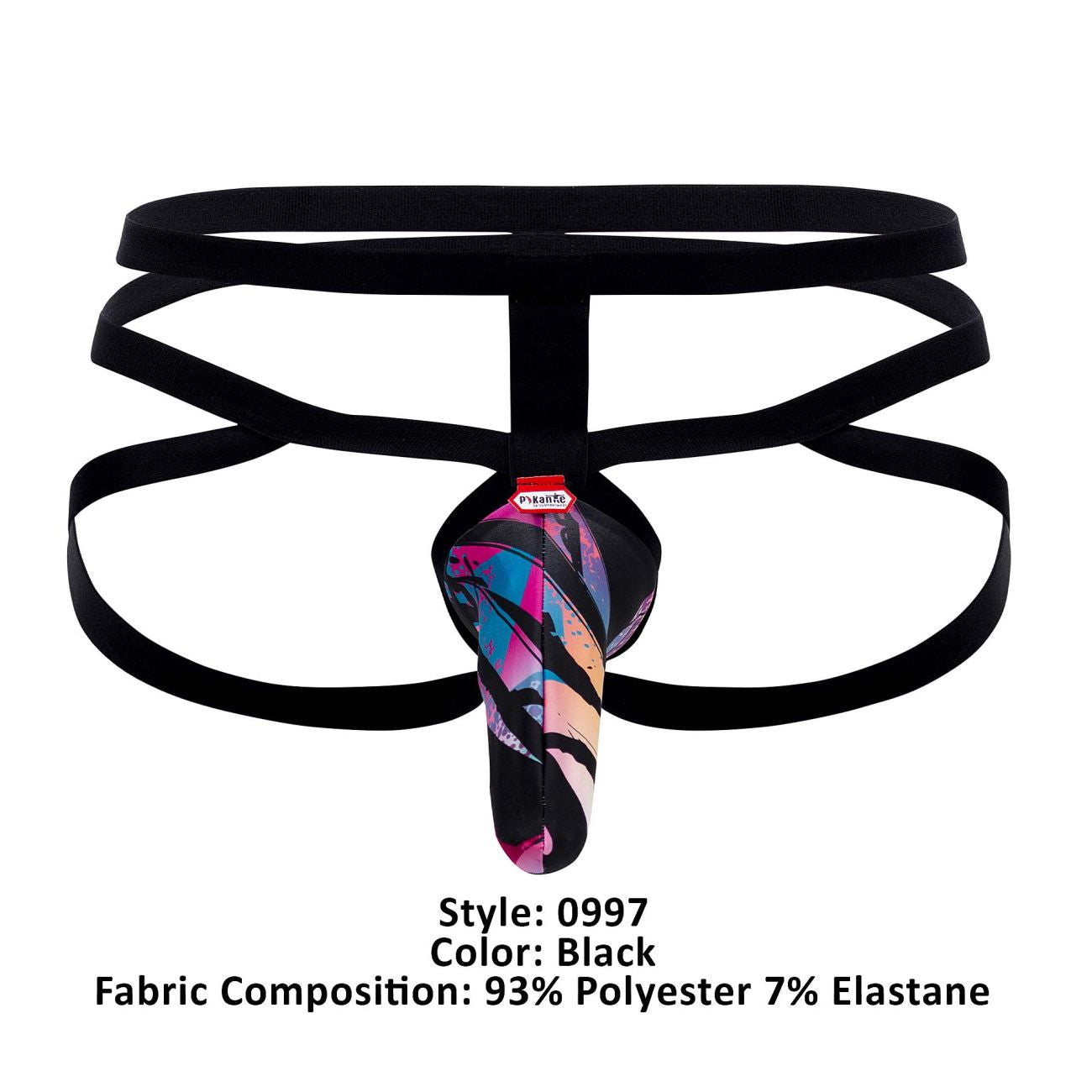 Pikante 0997 Jartum Jockstrap Black