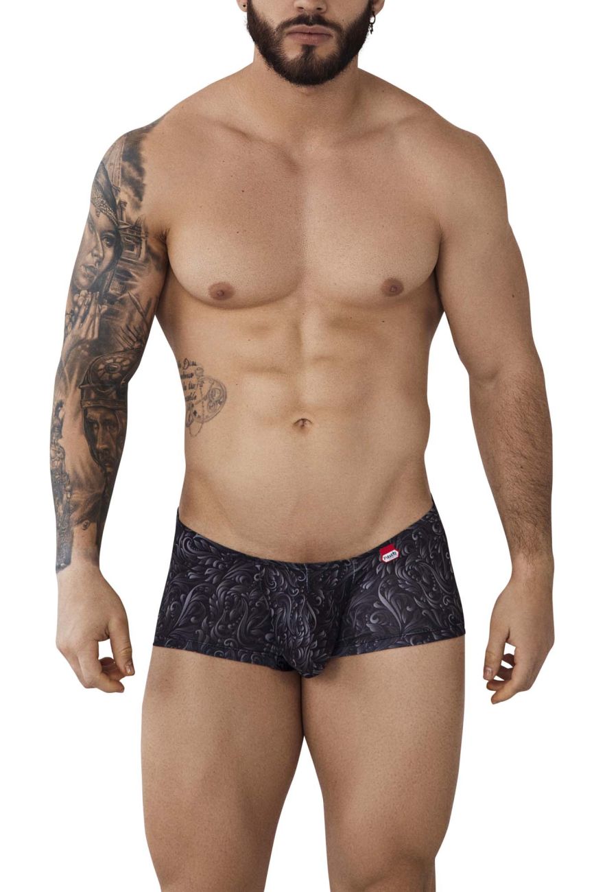 Pikante 1007 Potenza Trunks Black Print