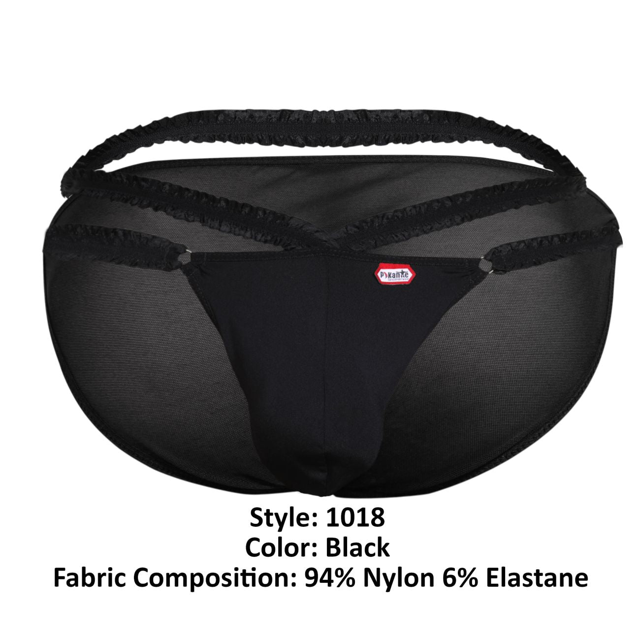 Pikante 1018 Oristan Bikini Black