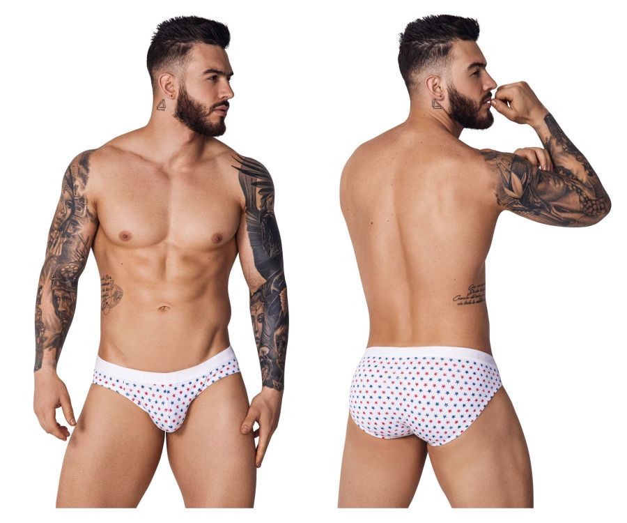 Pikante 1072 Blaze Briefs White