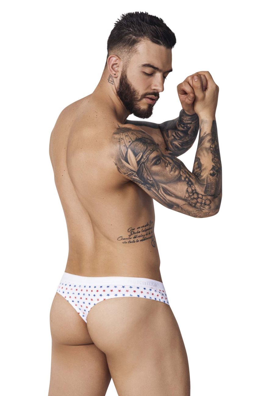 Pikante 1073 Blaze Thongs White