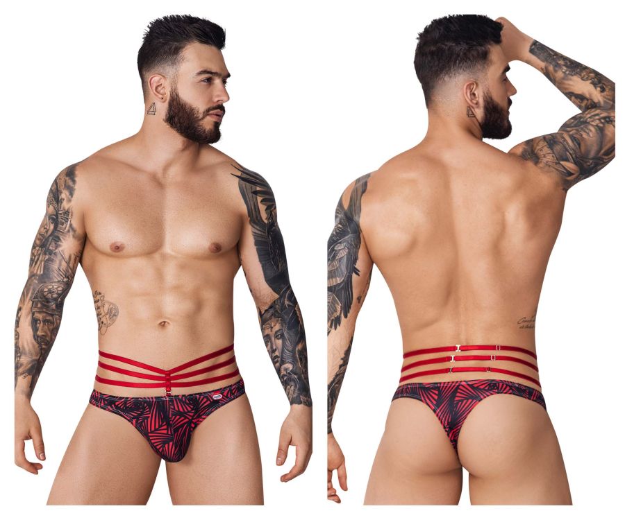 Pikante 1081 Fiery Thongs Red