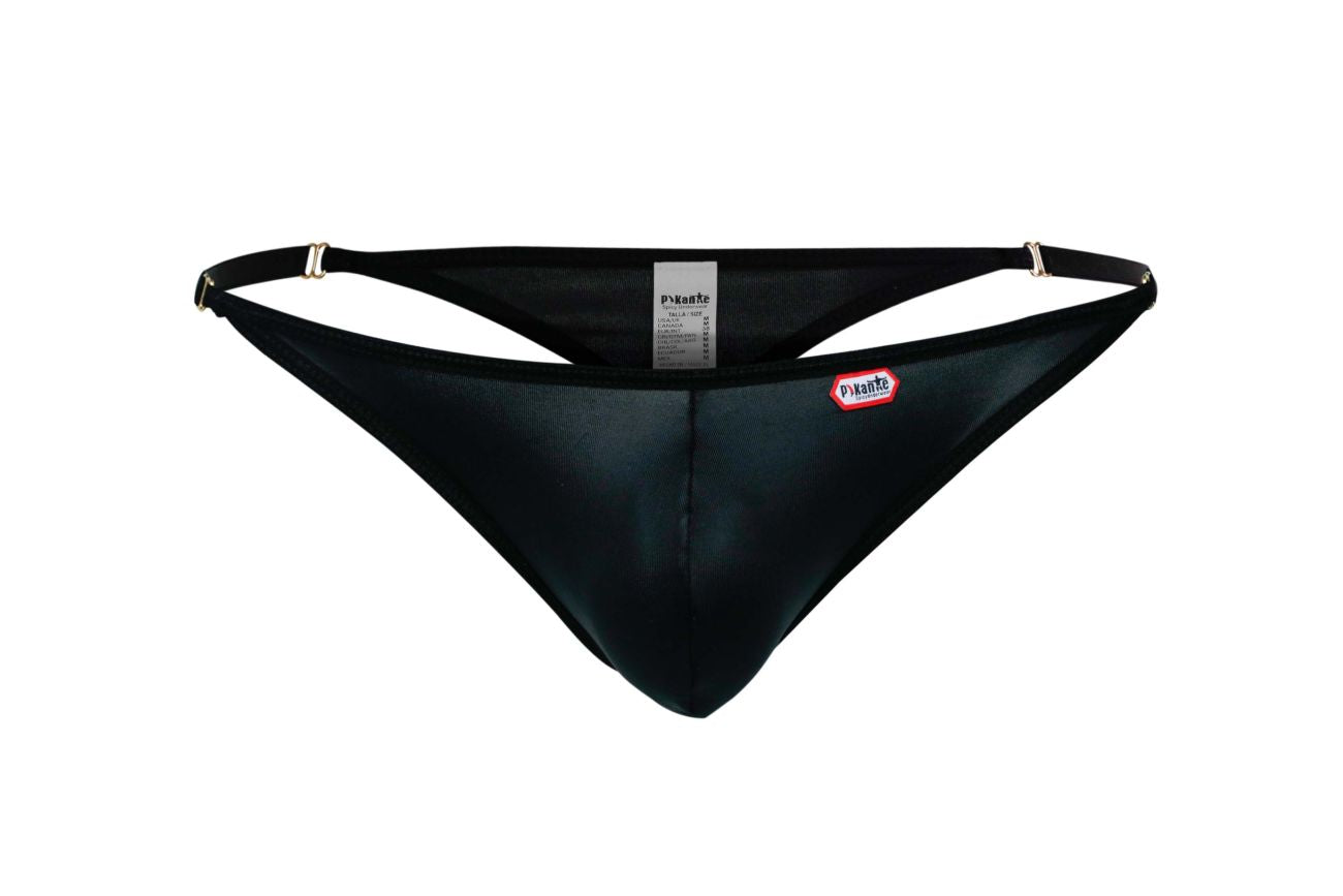 Pikante 1089 Hard Thongs Black