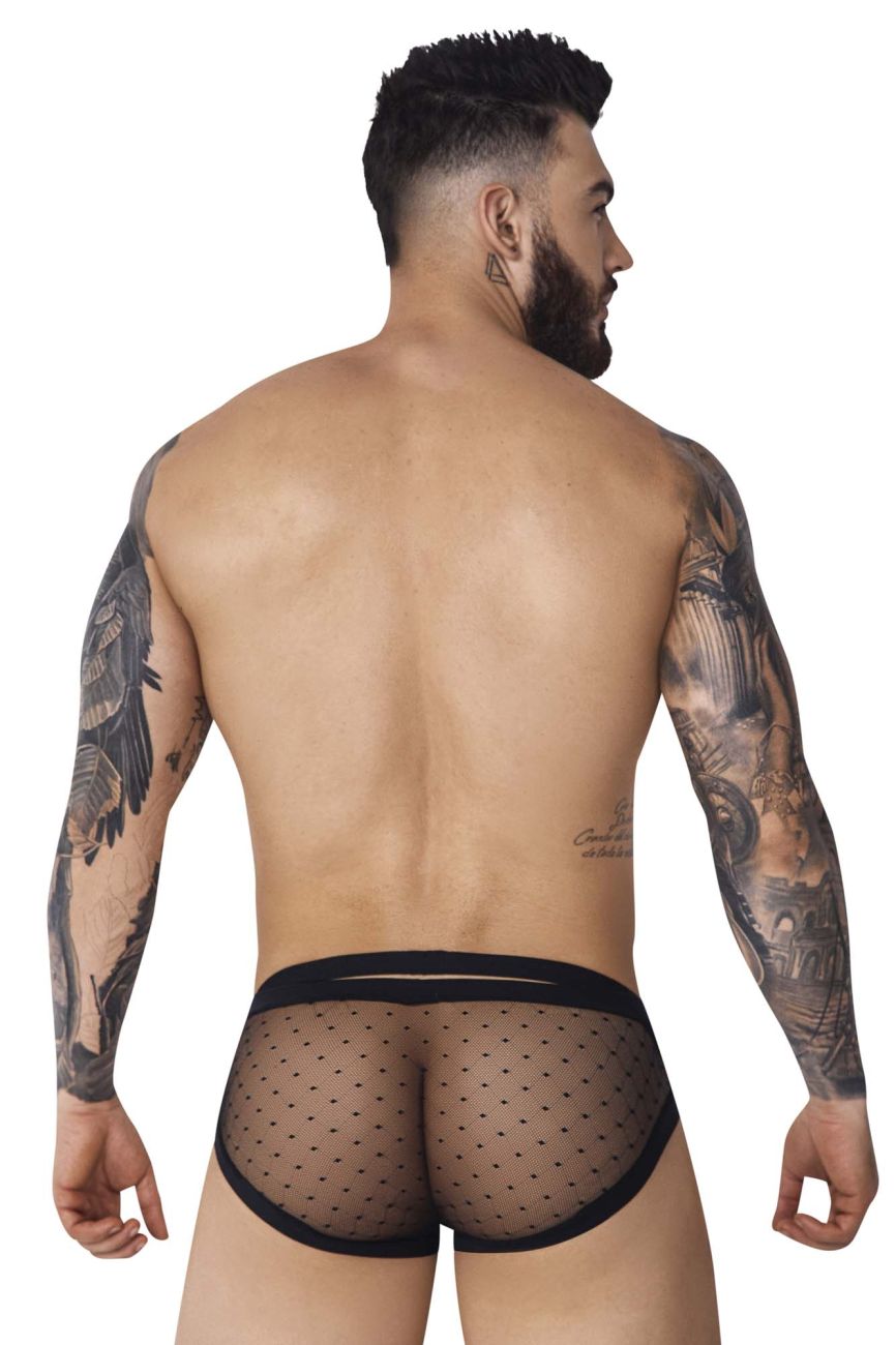 Pikante 1093 Oomph Mesh Briefs Black