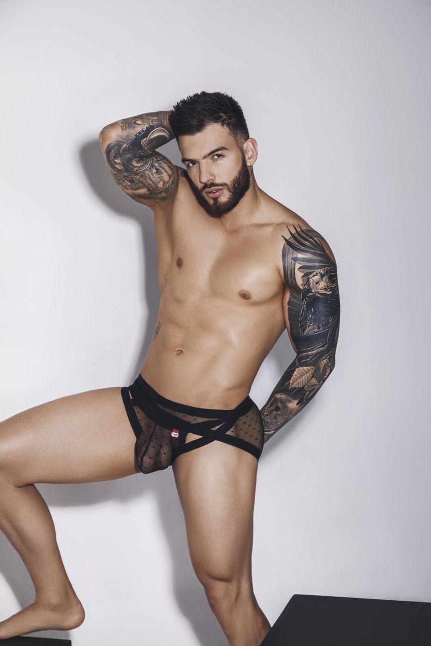 Pikante 1093 Oomph Mesh Briefs Black
