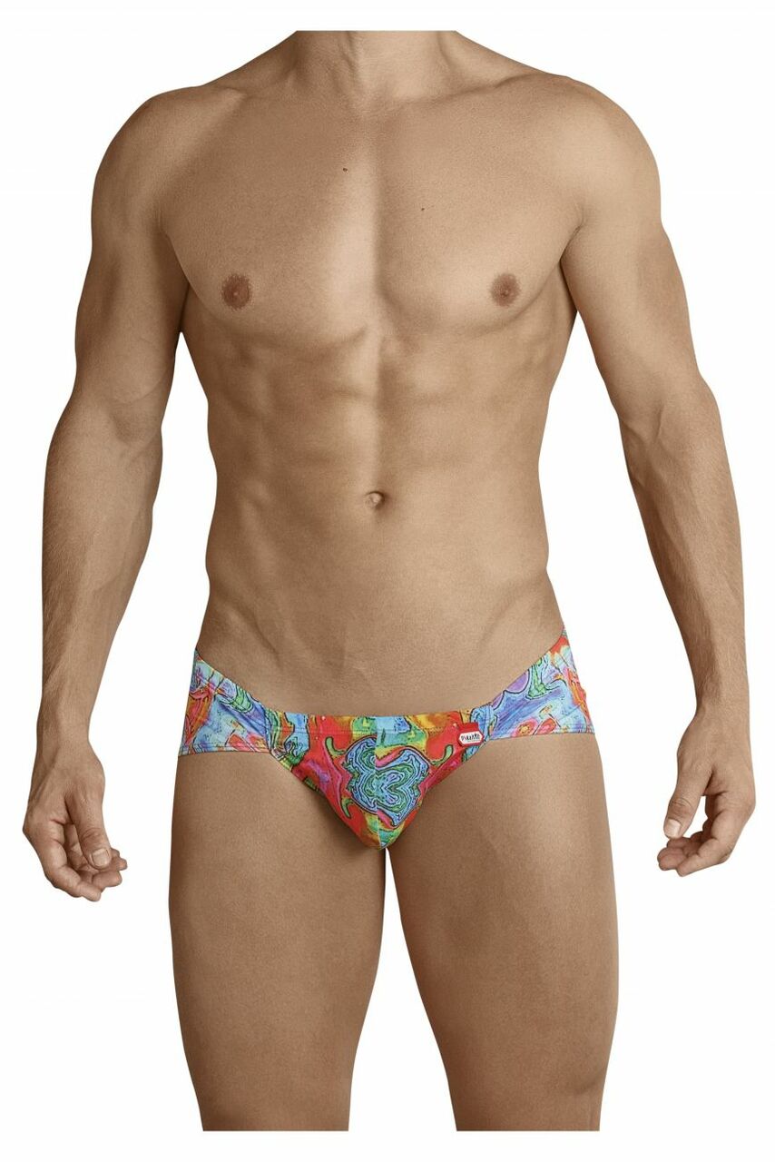 SALE - Mens Super Silky Microfiber Aladdin Matrix Bikini Briefs