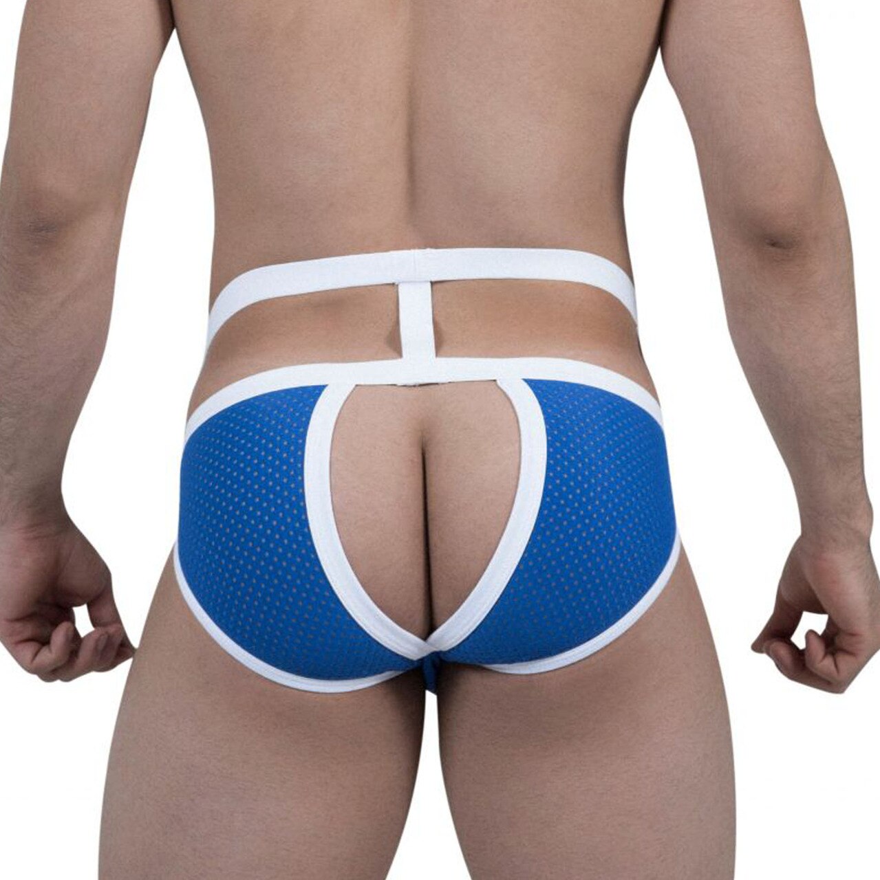 SALE - Mens Pikante Underwear Leader Open Back Briefs Blue
