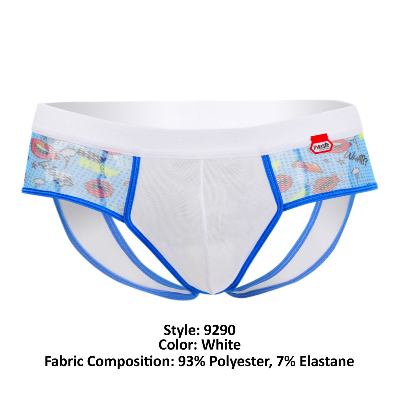 Pikante 9290 Furtive Jockstrap White