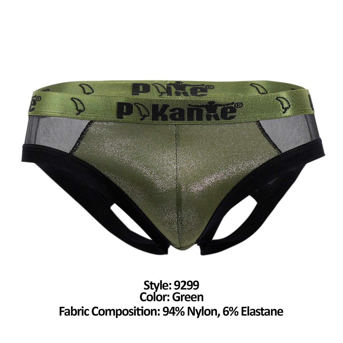 Pikante 9299 Private Jockstrap Green