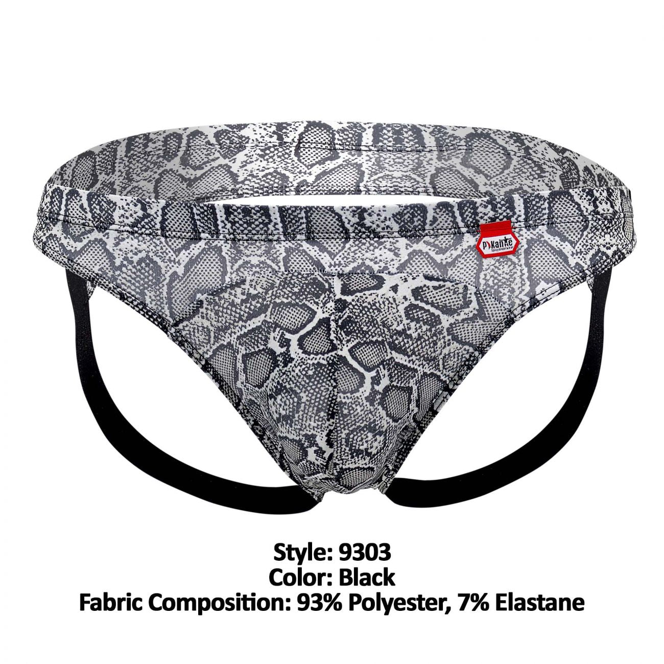 Pikante 9303 Touch Jockstrap Black