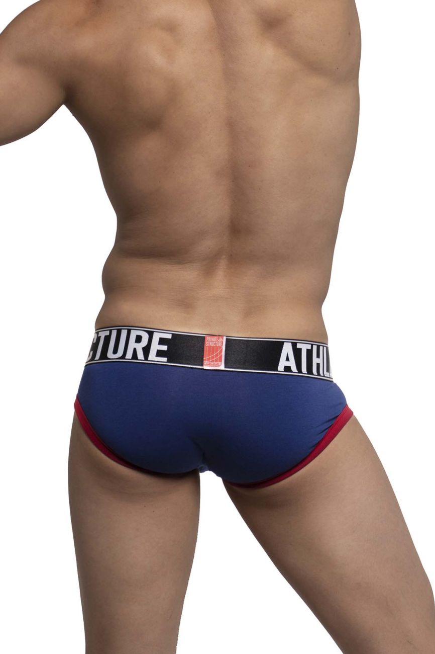 Private Structure BAUX4186 Athlete Mini Briefs Navy
