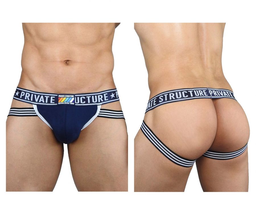 Private Structure EPUY4004 Pride Jockstraps Uniform Navy