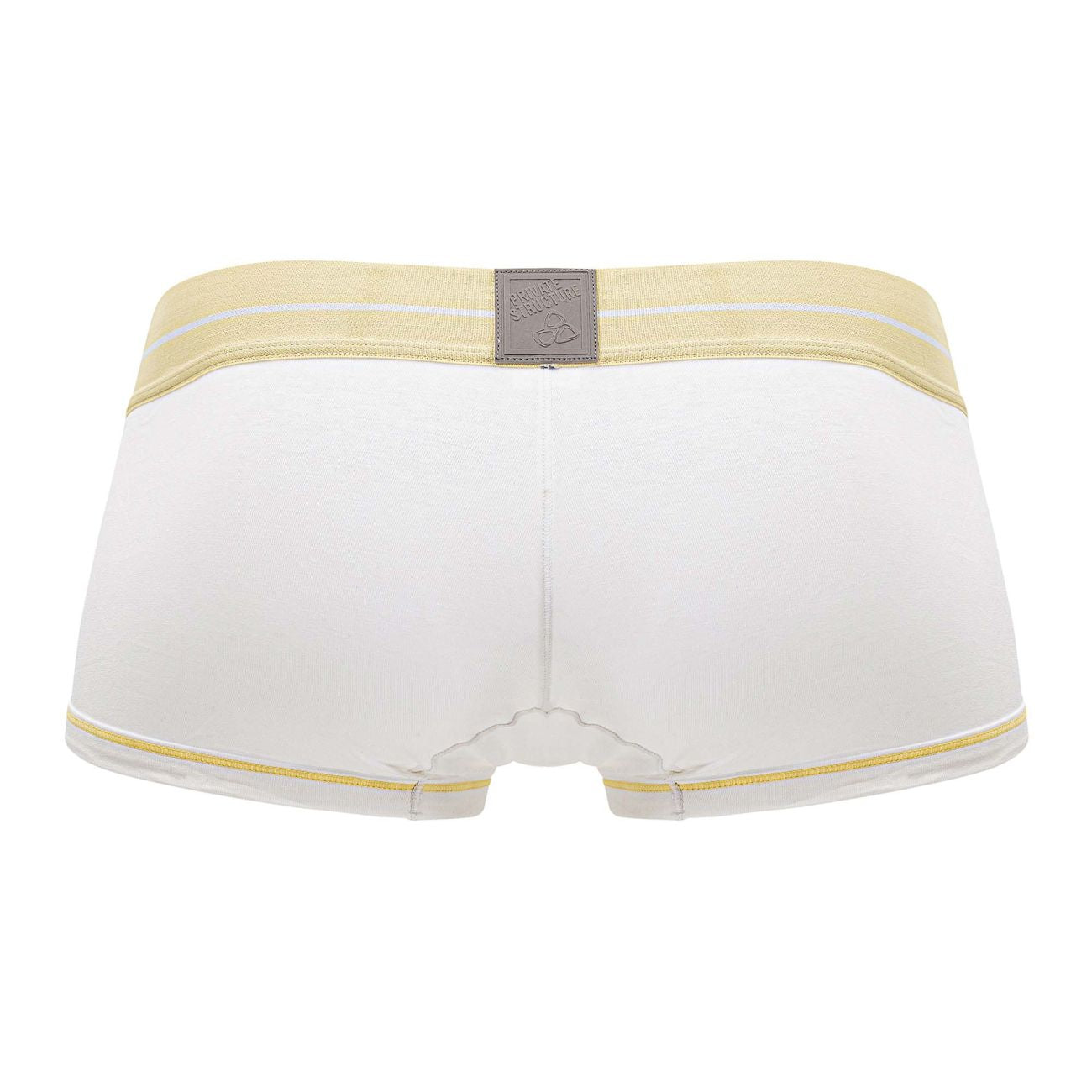 Private Structure MOUX4103 Mo Lite Mid Waist Trunks White