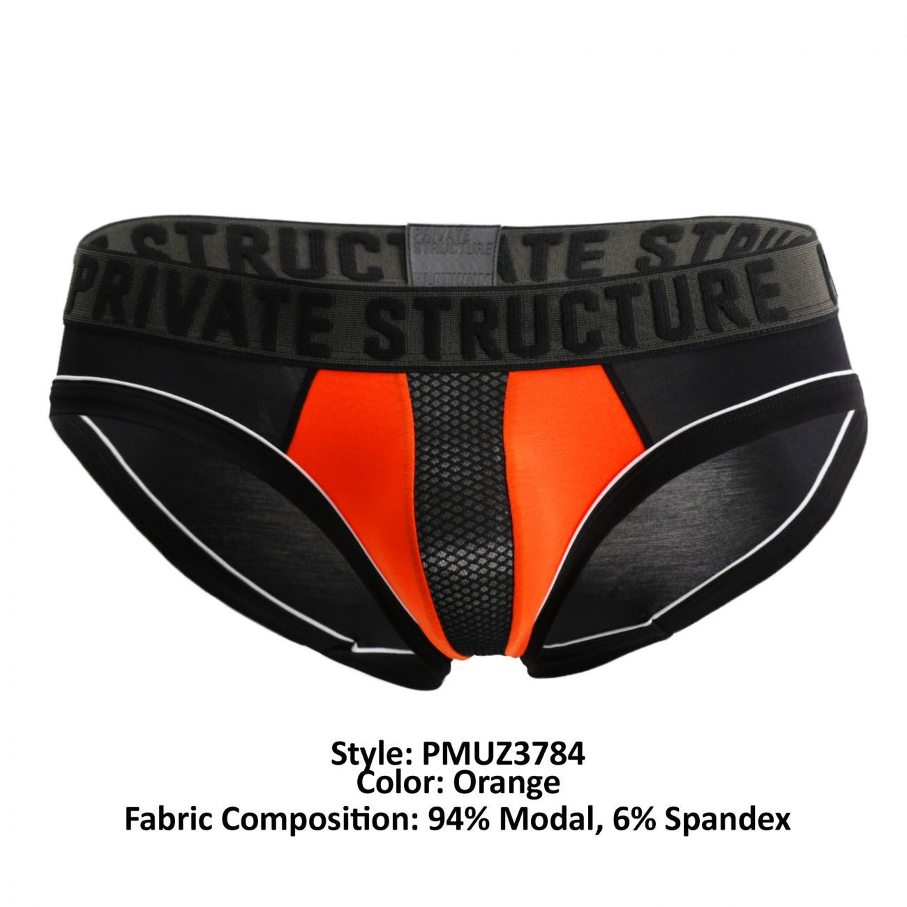 Private Structure PMUZ3784 Platinum Modal Mini Brief