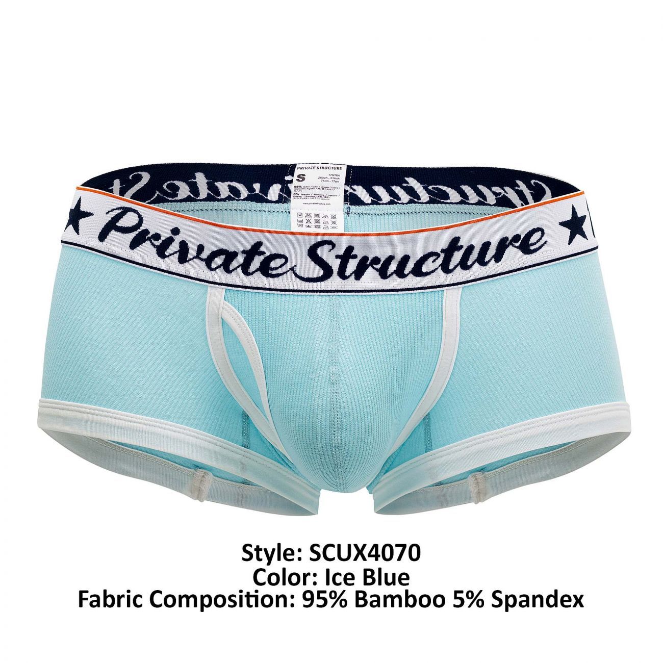 Private Structure SCUX4070 Classic Trunks Ice Blue
