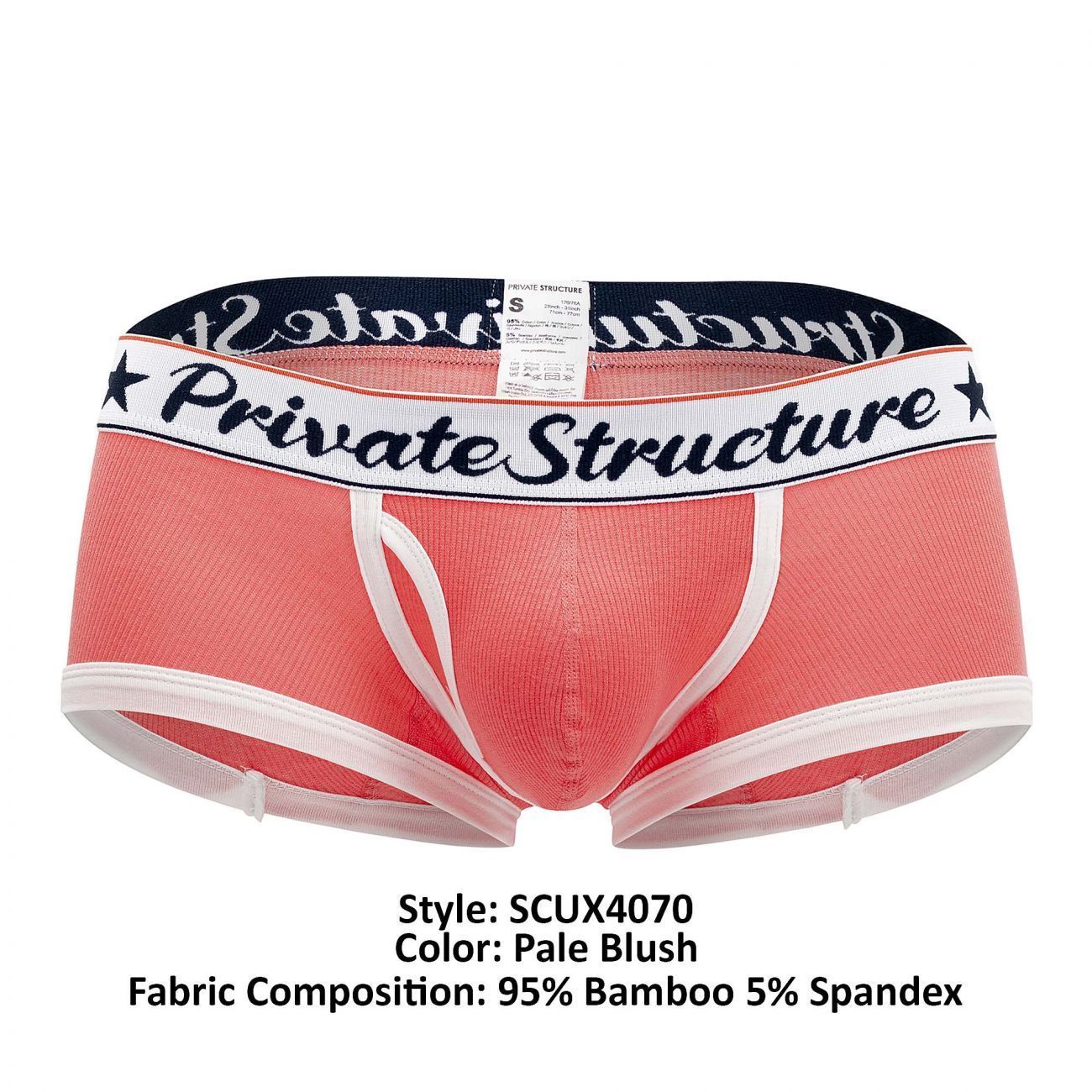 Private Structure SCUX4070 Classic Trunks Pale Blush