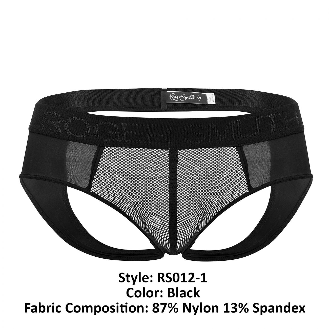 Roger Smuth RS012-1 Jockstrap Black