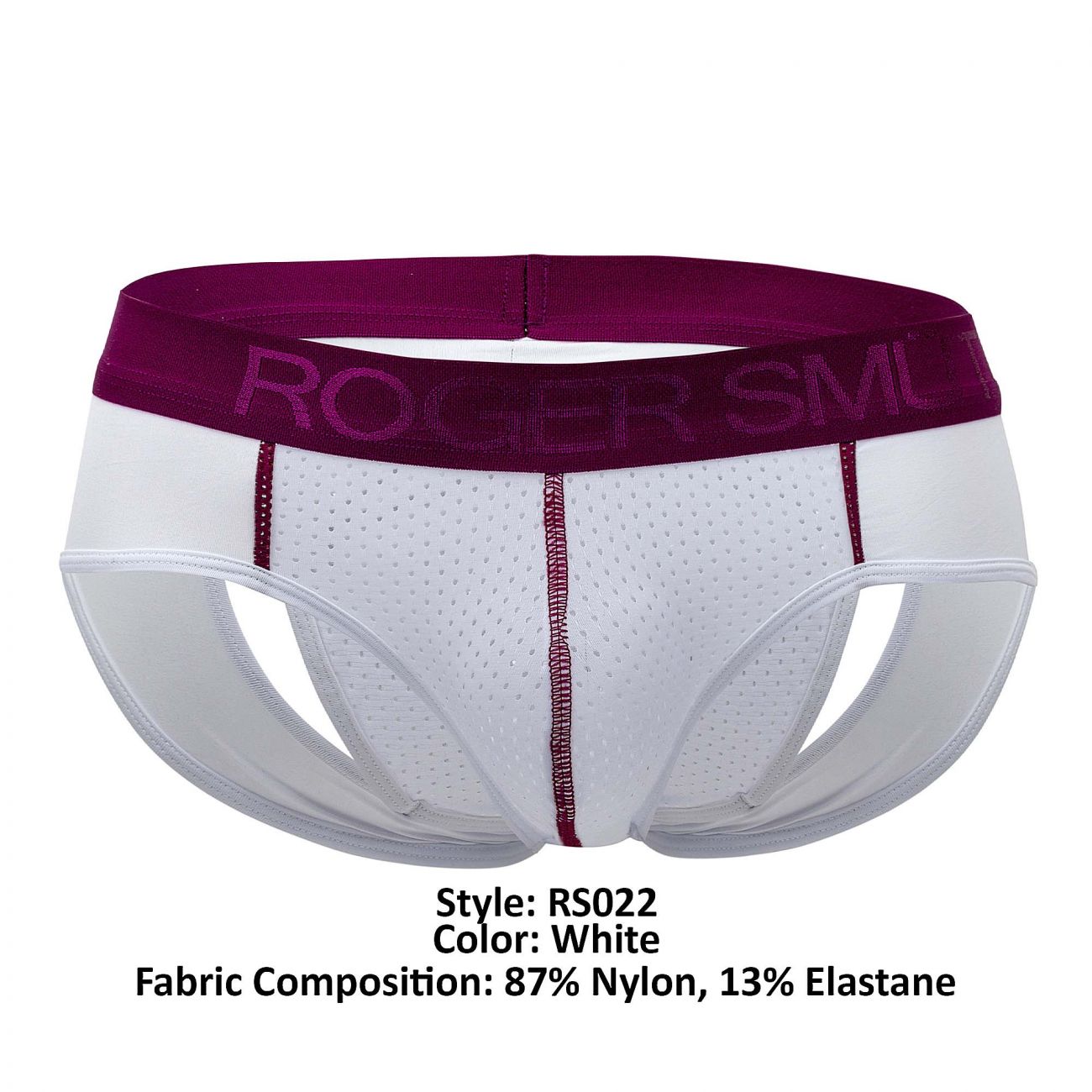 Roger Smuth RS022 Jockstrap White