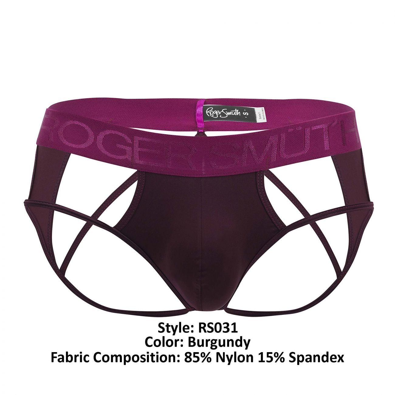 Roger Smuth RS031 Jockstrap Burgundy