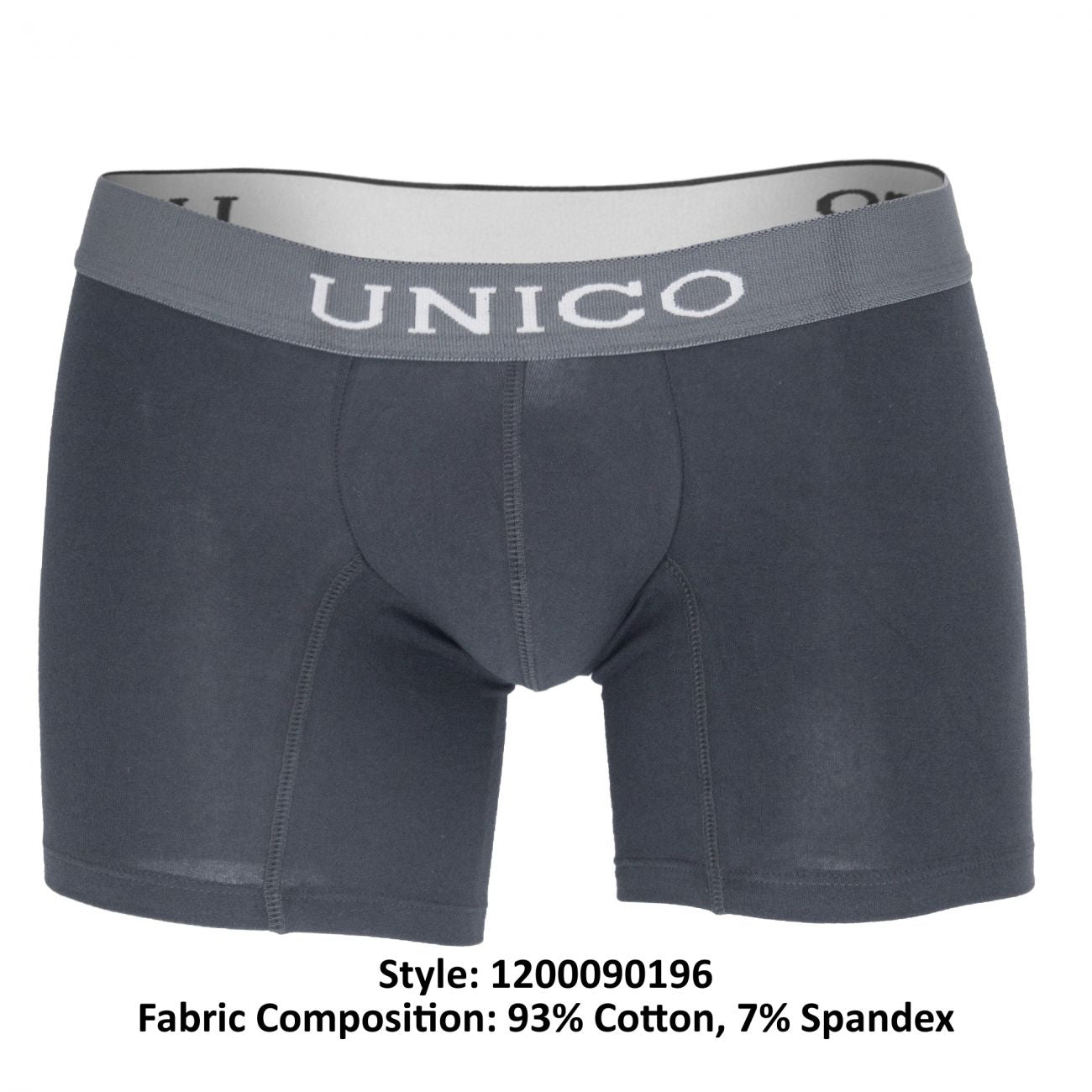 Unico 1200090196 Boxer Briefs Asfalto Gray